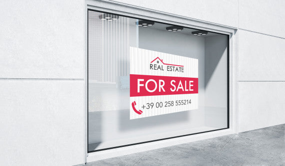 Adhésif vitrine 2x1 m