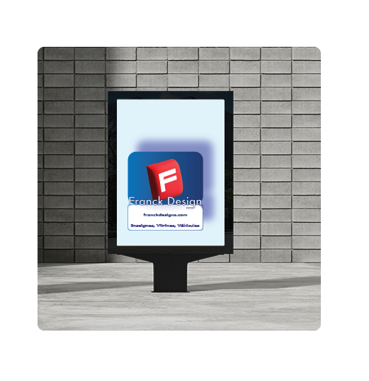 Affiche abribus personnalisée – Impression grand format pour sucette ou mobilier urbain