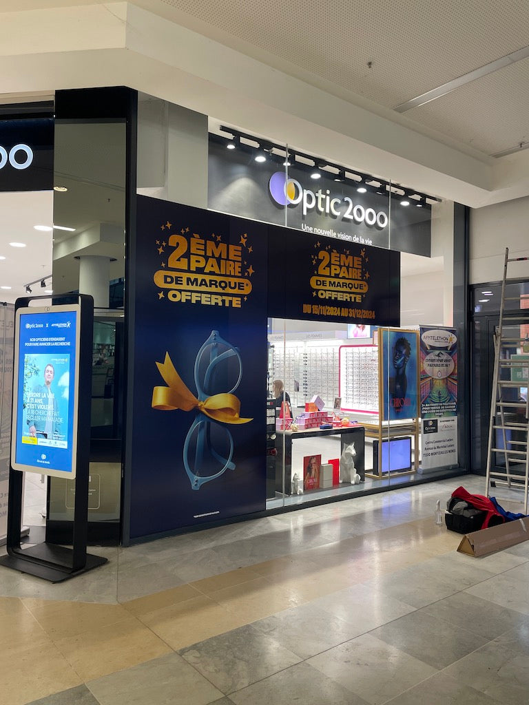 Adhésif vitrine 2x1 m