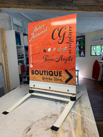 Chevalet de trottoir-franck design