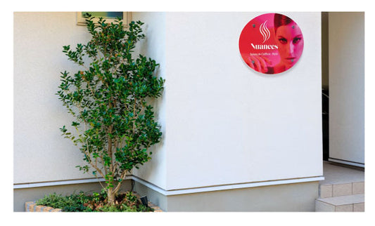 plaque signalétique murale plexiglass-Franck Design